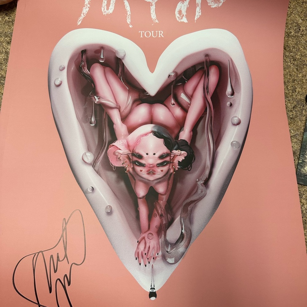 Melanie Martinez VIP Portals Autographed Poster